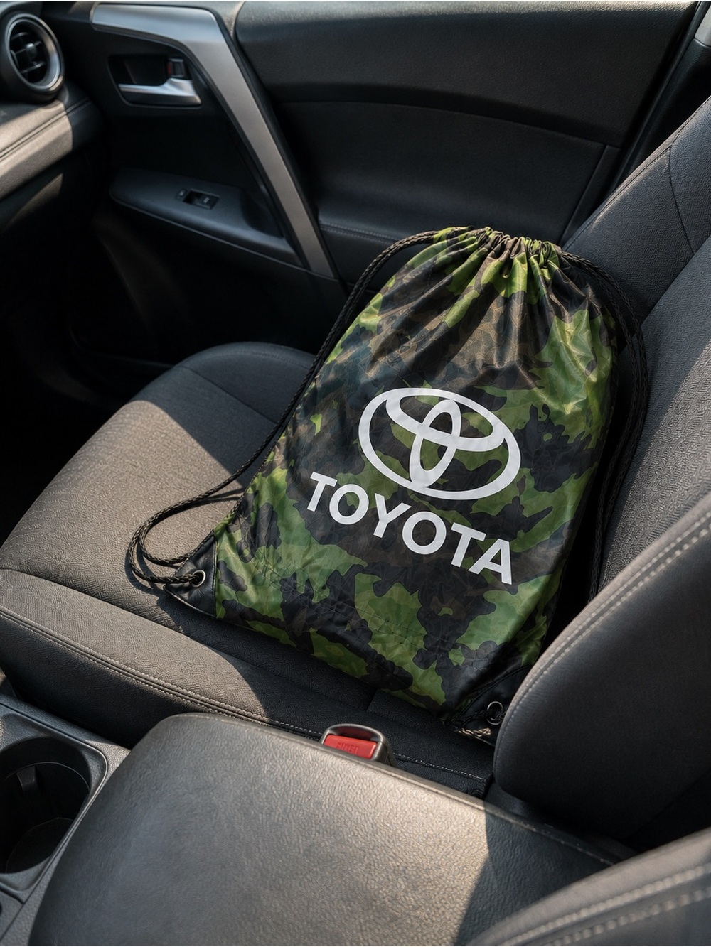 Toyota Camouflage Unisex Drawstring Bag 17”x13” Size